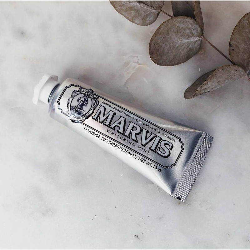 خمیر دندان مارویس مدل Whitening Mint حجم 25 میلی لیتر