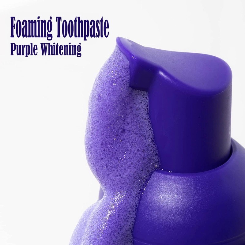 خمیر دندان سفید کننده سوپر وایت مدل PURPLE corrector با طعم نعنا حجم 70 میلی لیتر