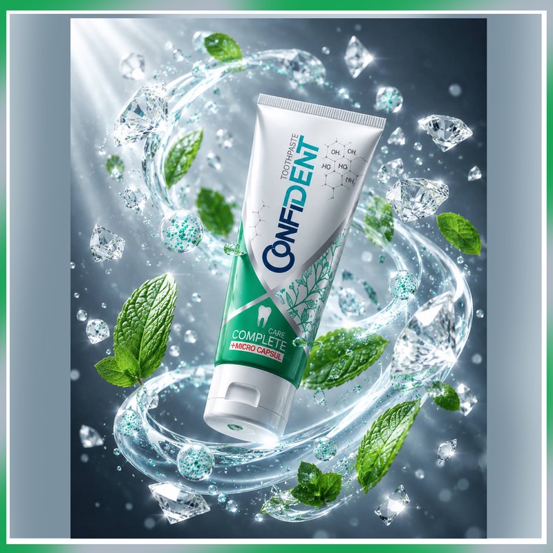 خمیر دندان محافظت از مینای دندان کانفیدنت مدل Complete Care03 حجم 70 میلی لیتر مجموعه 3 عددی