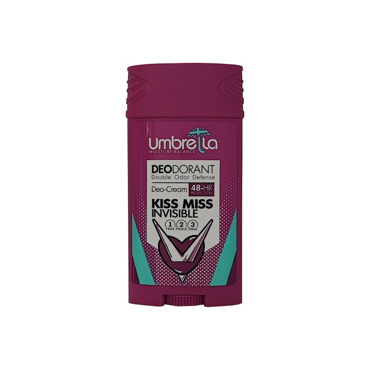 استیک ضد تعریق مردانه آمبرلا مدل GENTLE INVISIBLE حجم 90 میلی لیتر به همراه استیک ضد تعریق زنانه آمبرلا مدل KISS MISS