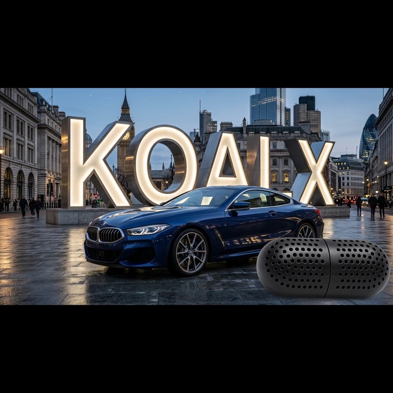 بوگیر و خوشبوکننده خودرو کوال ایکس مدل CAR QUAD ECOSYSTEM رایحه تروپیکال میوه های استوایی حجم 600 میلی لیتر بسته 4 عددی