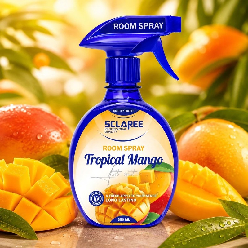 اسپری خوشبوکننده اسکلاره مدل Tropical Mango رایحه شیرین حجم 350 میلی لیتر