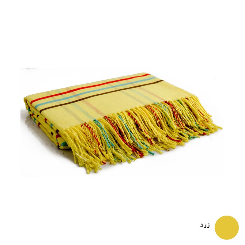 پتو مسافرتی 1 نفره سیمین پتو مدل هلیا سایز 220x150x0.2 سانتیمتر