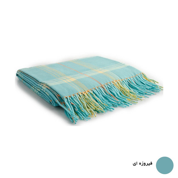 پتو مسافرتی 1 نفره سیمین پتو مدل هلیا سایز 220x150x0.2 سانتیمتر