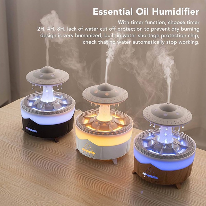 دستگاه بخور سرد مدل UFO RAINDROP AROMA