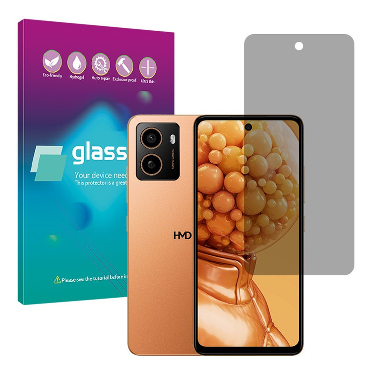 محافظ صفحه نمایش حریم شخصی گلس پرو مدل Resistant مناسب برای گوشی موبایل اچ ام دی Pulse Plus