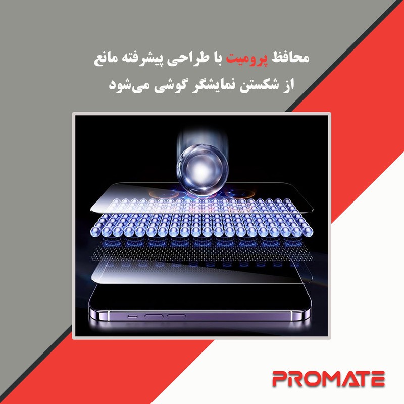 محافظ صفحه نمایش فیلتر بنفش پرومیت مدل Eye Care مناسب برای گوشی موبایل اچ ام دی Pulse Plus
