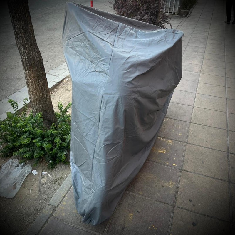 چادر موتور سیکلت ساکا مدل ضدآب مناسب برای QJ Motor SRV 250V