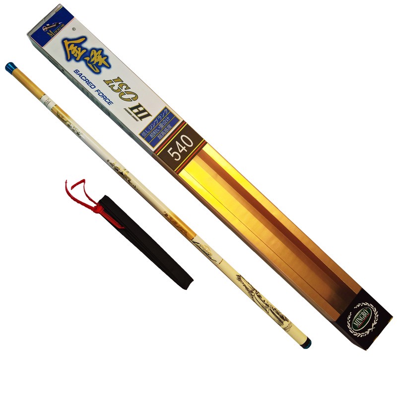 چوب ماهیگیری مینگبو مدل Sacred Force 5.40 به همراه پک طعمه هونگ ژیانگ