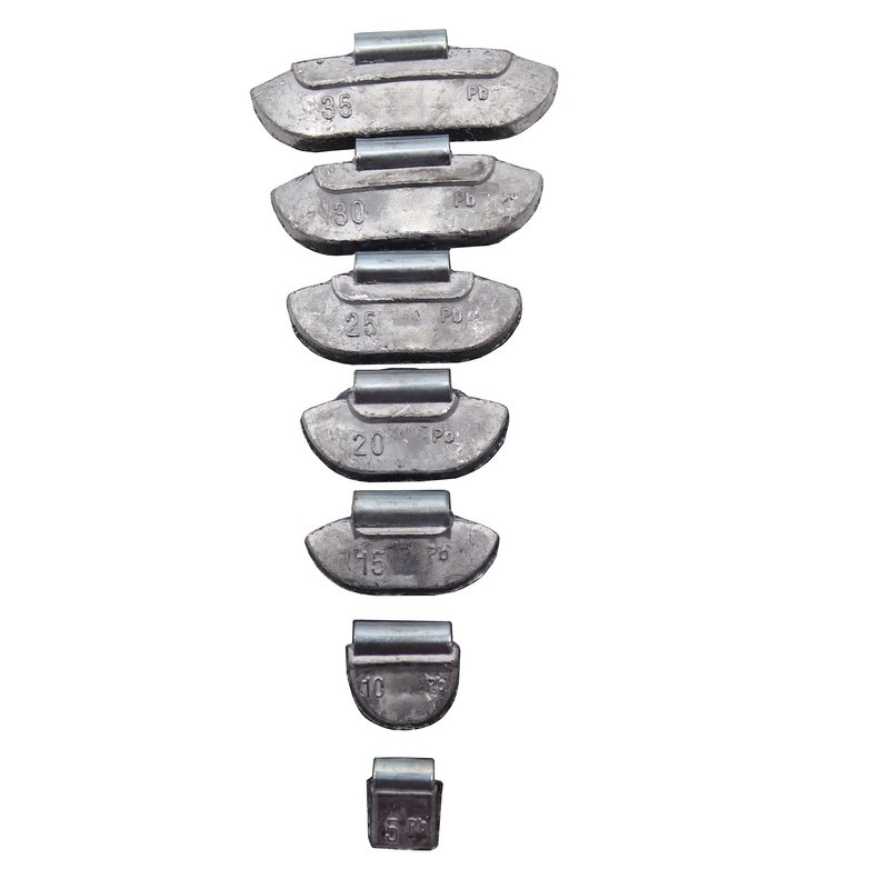 سرب بالانس لاستیک سامکو مدل گیره ای کد YP-5-35GR مجموعه 28 عددی