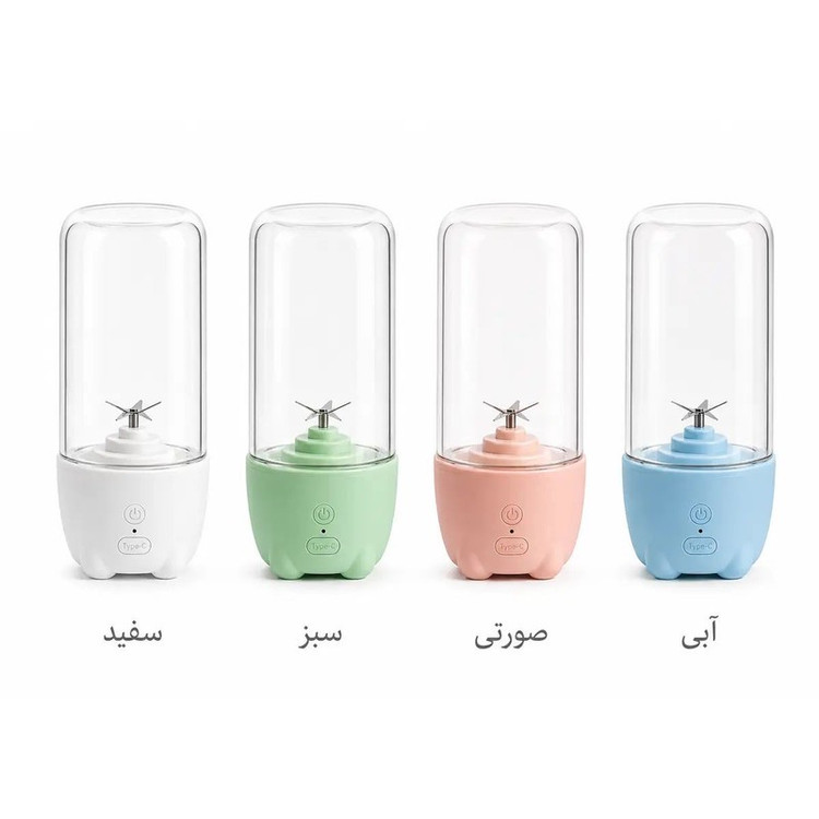شیکر شارژی مدل DM-801 کد 2312 گنجایش 0.55 لیتر
