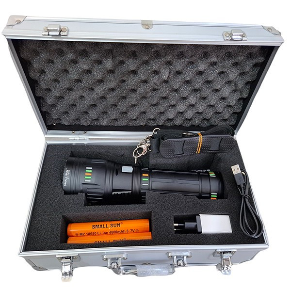 چراغ قوه دستی اسمال سان مدل ZY-T600 با نور مهتابی