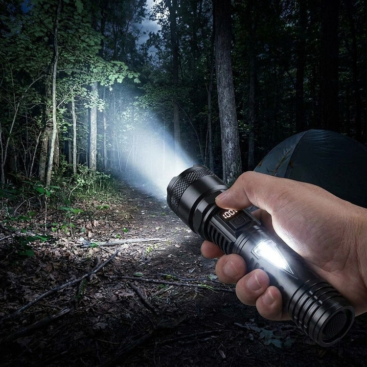 چراغ قوه دستی مدل s65 با نور مهتابی و منبع انرژی شارژی