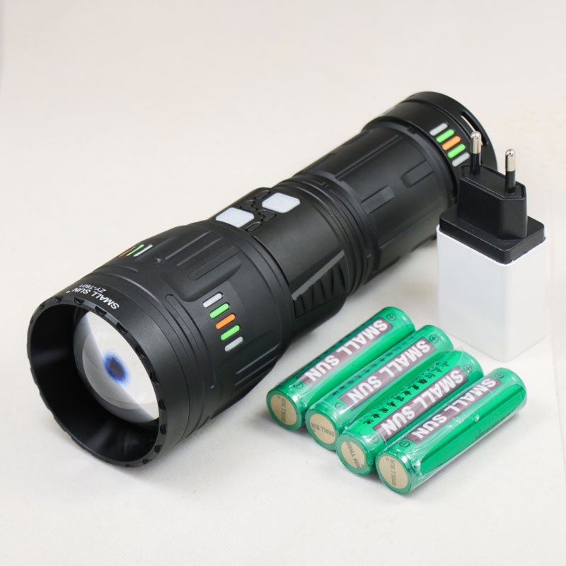 چراغ قوه دستی اسمال سان مدل T601 با نور مهتابی
