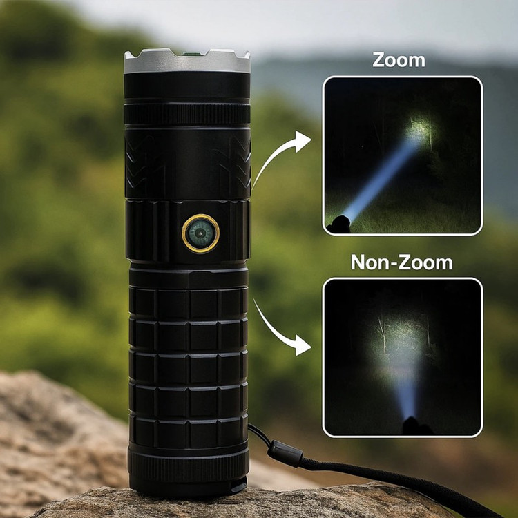 چراغ قوه دستی ای آر پلاس مدل x2 با نور مهتابی
