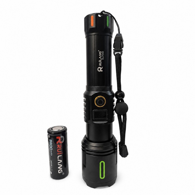 چراغ قوه دستی روی لانگ مدل RL-048-1 با نور مهتابی