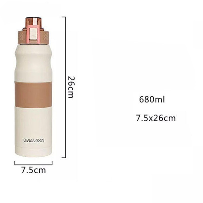 قمقمه دیوانگ ژین مدل VACBOTTLE کد 1201-12-680 گنجایش 680 میلی لیتر