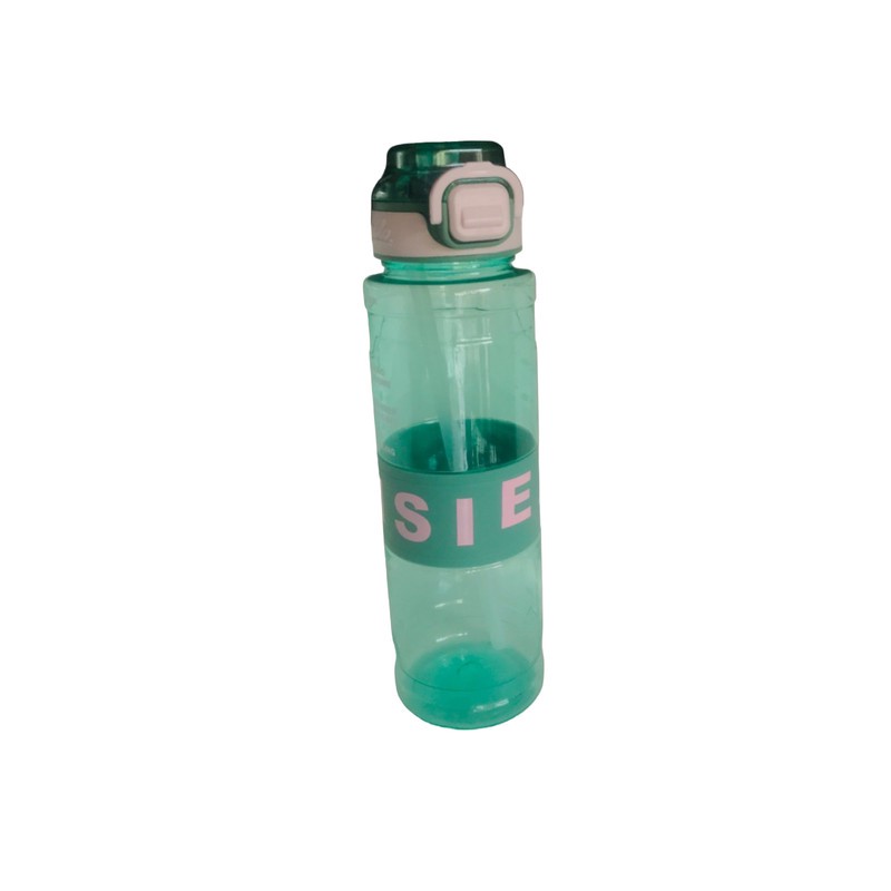 قمقمه ورزشی مدل بند و نی دار گنجایش 1 لیتر