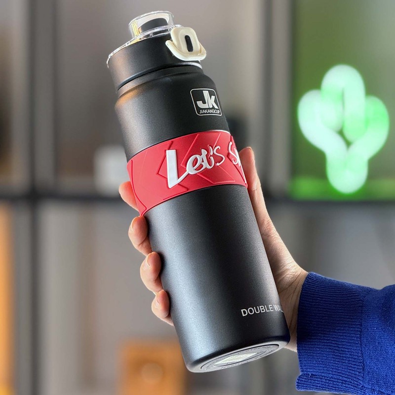 فلاسک جایکن کاپ مدل LETS SPORT کد 2137 گنجایش 0.8 لیتر