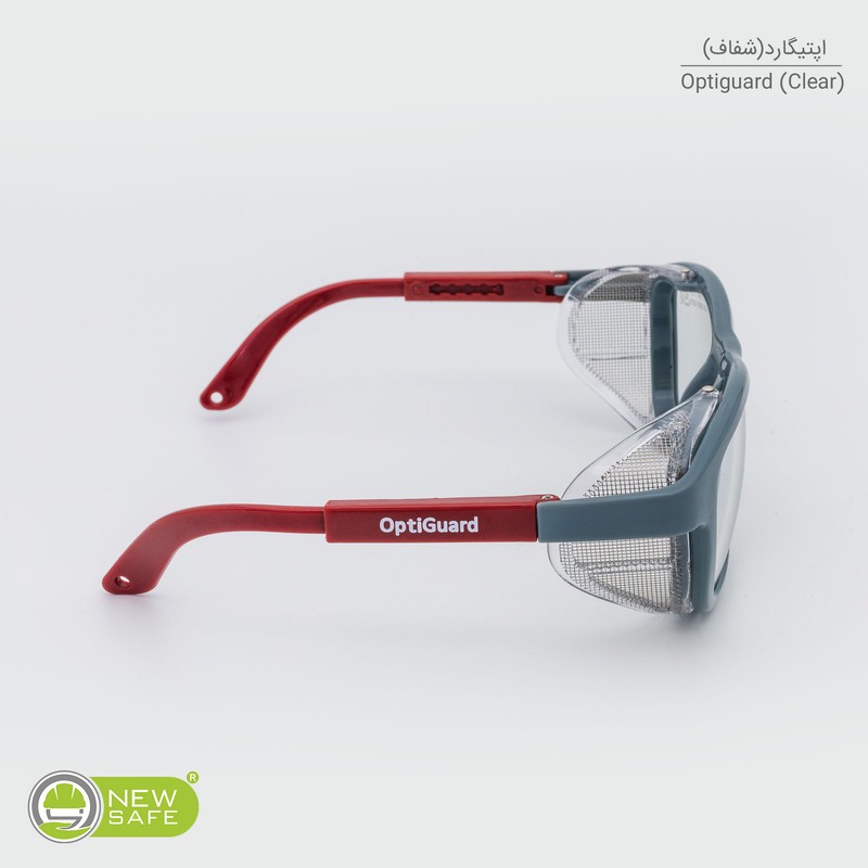 عینک ایمنی نیوسیف مدل ضدبخار و ضدخش کد OptiGuard