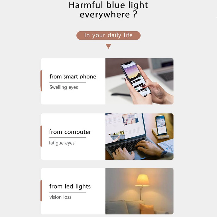 عینک محافظ چشم مدل TJ816C01-P81 Anti Blue Light