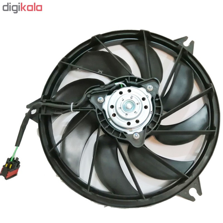 موتور و پروانه فن رادیاتور ایساکو کد 2508 مناسب برای پژو 206 و رانا و207