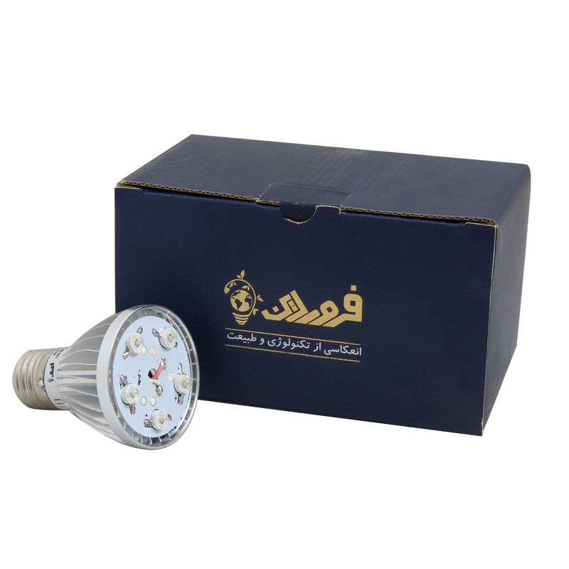 لامپ ماورابنفش 5 وات فروردین مدل UV پایه E27