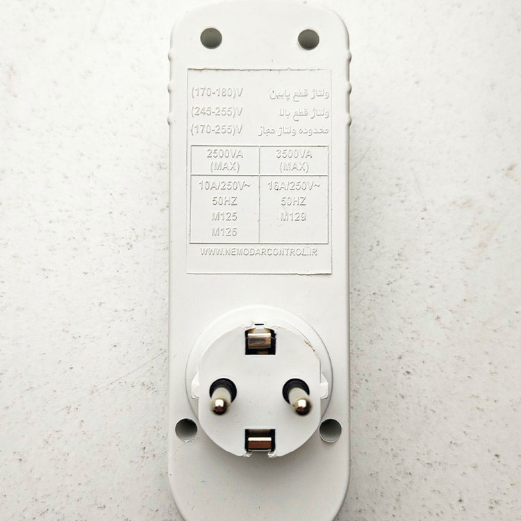 محافظ ولتاژ نمودار کنترل مدل دیجیتال سورنا 2+ M129