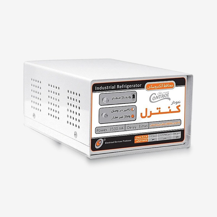 محافظ ولتاژ آنالوگ یخچال و فریزر نمودار کنترل مدل M203
