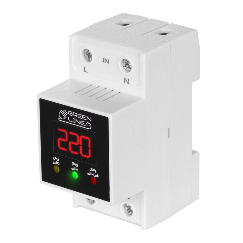 محافظ ولتاژ گرین لاین مدل داخل کنتوری کد GLP300D