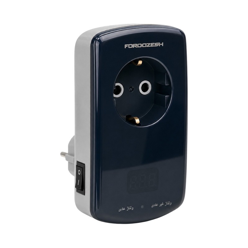 محافظ ولتاژ یخچال و فریزر فروزش مدل لوتوس LT-100DW