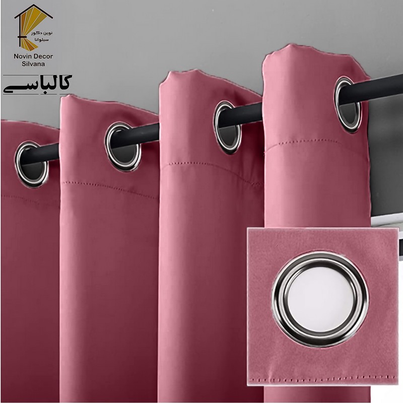 پرده نوین دکور سیلوانا مدل کتان NY31 سایز 280x140 سانتیمتر