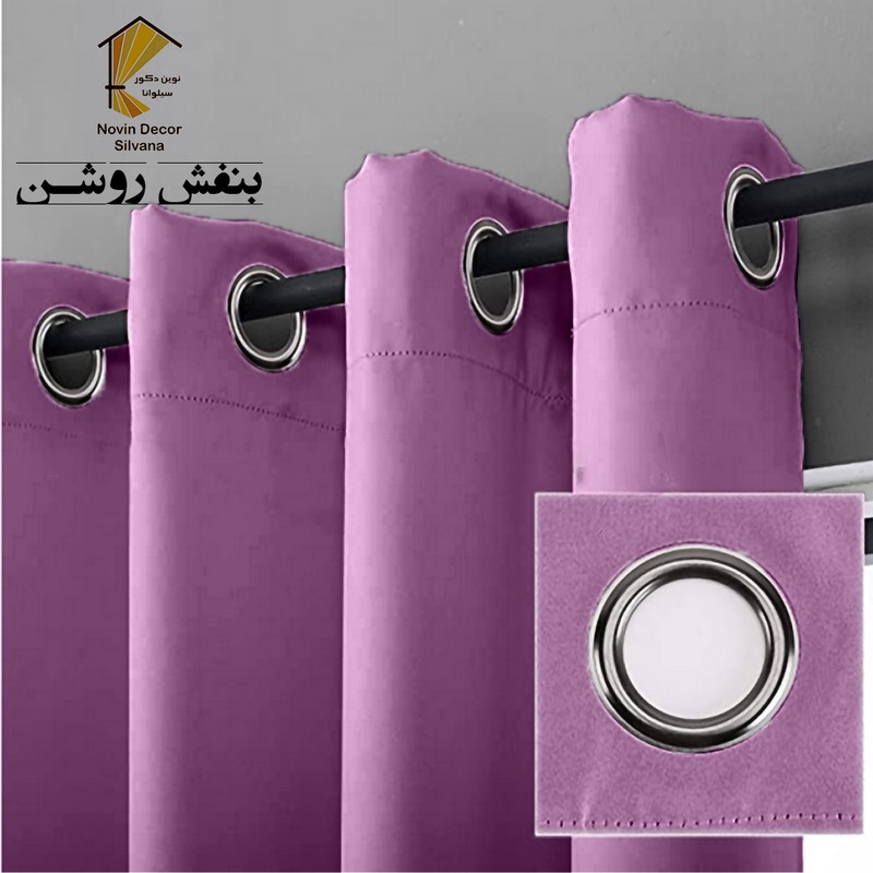 پرده نوین دکور سیلوانا مدل لاکچری 3 سایز 280 300 سانتی متر