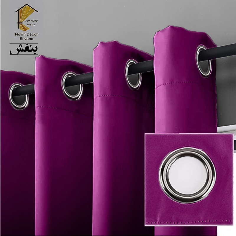 پرده نوین دکور سیلوانا مدل لاکچری 3 سایز 280 300 سانتی متر
