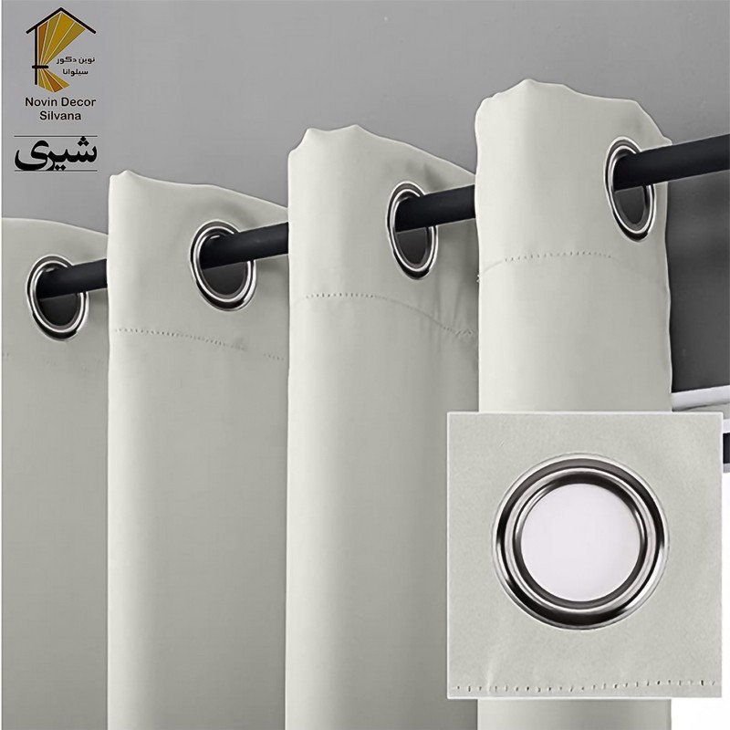 پرده نوین دکور سیلوانا مدل لاکچری 3 سایز 280 300 سانتی متر