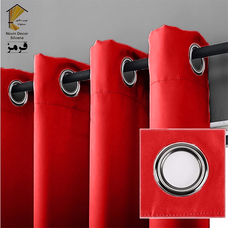 پرده نوین دکور سیلوانا مدل لاکچری 3 سایز 280 300 سانتی متر