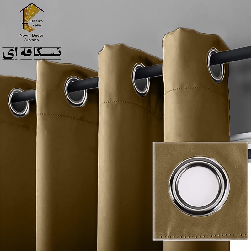 پرده نوین دکور سیلوانا مدل لاکچری 3 سایز 280 300 سانتی متر