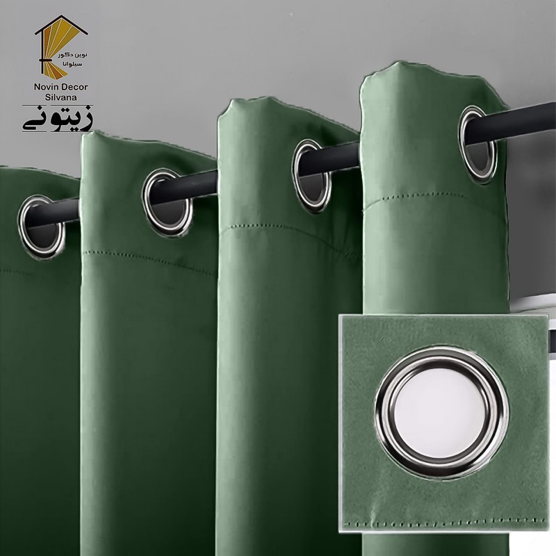 پرده نوین دکور سیلوانا مدل لاکچری 280 سایز 280 140 سانتی متر