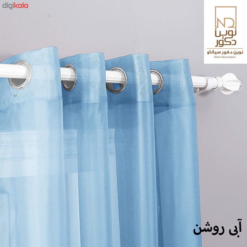 پرده نوین دکور سیاناو مدل ND500 سایز 280 140 سانتی متر
