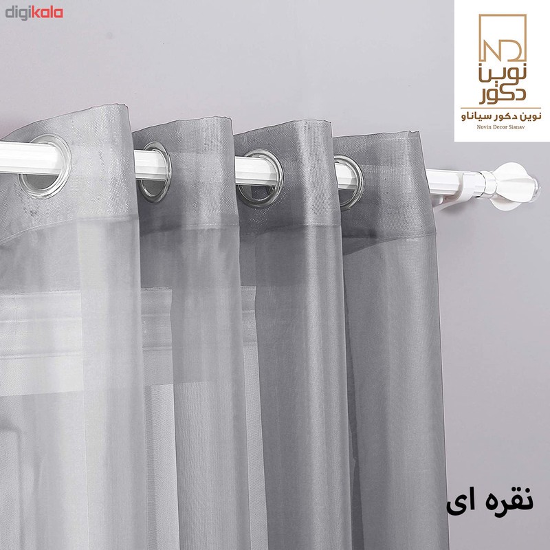 پرده نوین دکور سیاناو مدل ND500 سایز 280 140 سانتی متر
