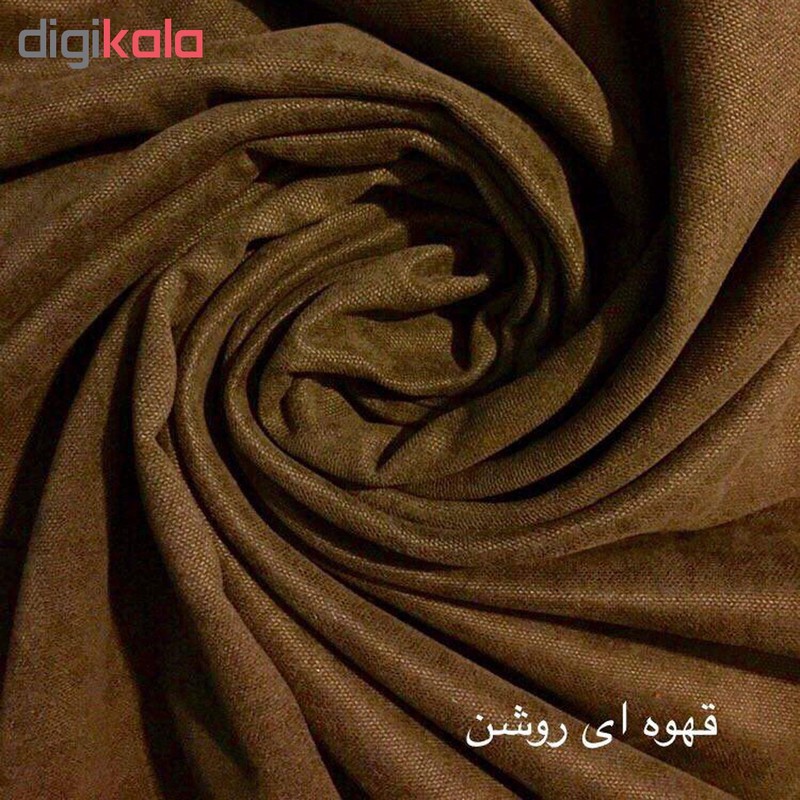 مجموعه دو عددی پرده مخمل بریلنت مدل N1002 سایز 280 140 سانتی متر