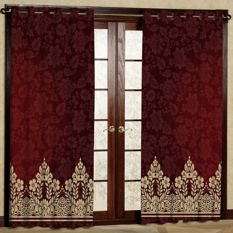 پرده مدل مخمل پانچی کد 4515T2 سایز 200x140 سانتی متر