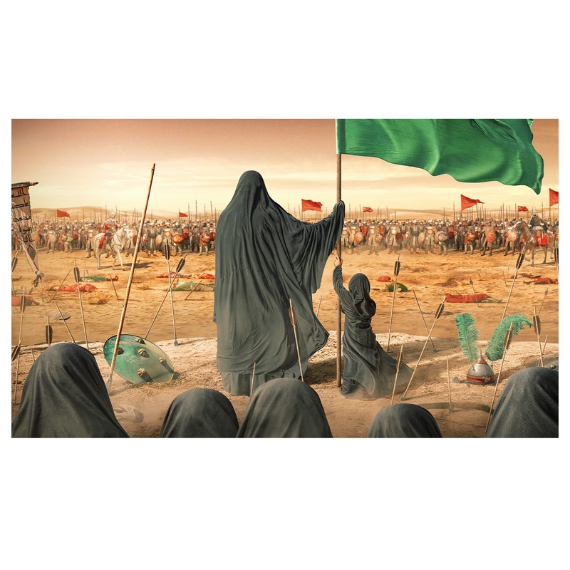 پرچم طرح عکس مدل کربلا کد 142