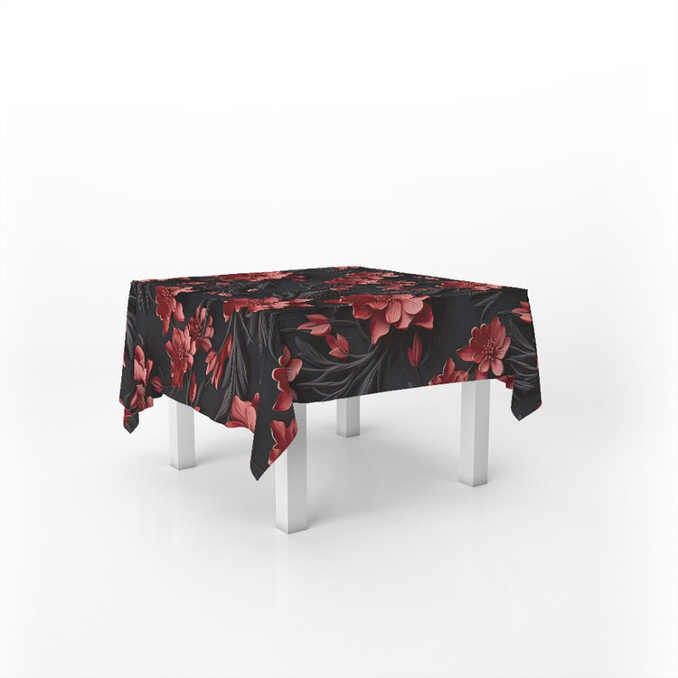 رومیزی طرح گل مدل M-006