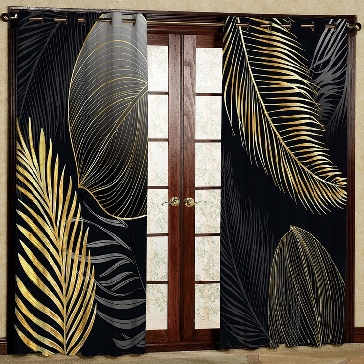 پرده مدل مخمل پانچی کد 2727T2 سایز 200x140 سانتی متر
