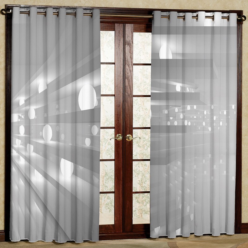 پرده مدل انعکاس نور مخمل پانچی کد 1254 سایز 200x140 سانتی متر