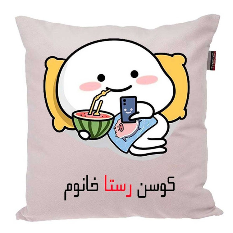 کوسن پاد آفرین مدل فانتزی اسم شخصی طرح دخترانه اسم رستا کد 1388