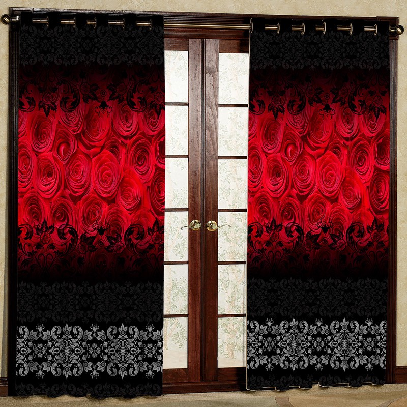 پرده مدل طرحدار مخمل پانچی کد 1908 سایز 200x140 سانتی متر