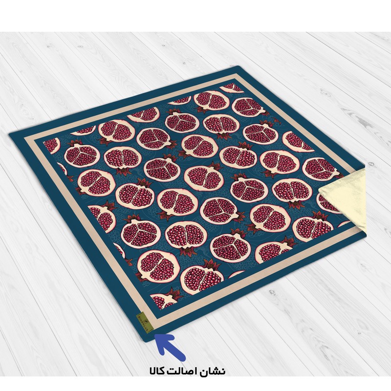 رومیزی ریحانلوکس مدل یلدایی کد RH129 سایز 97x97 سانتیمتر