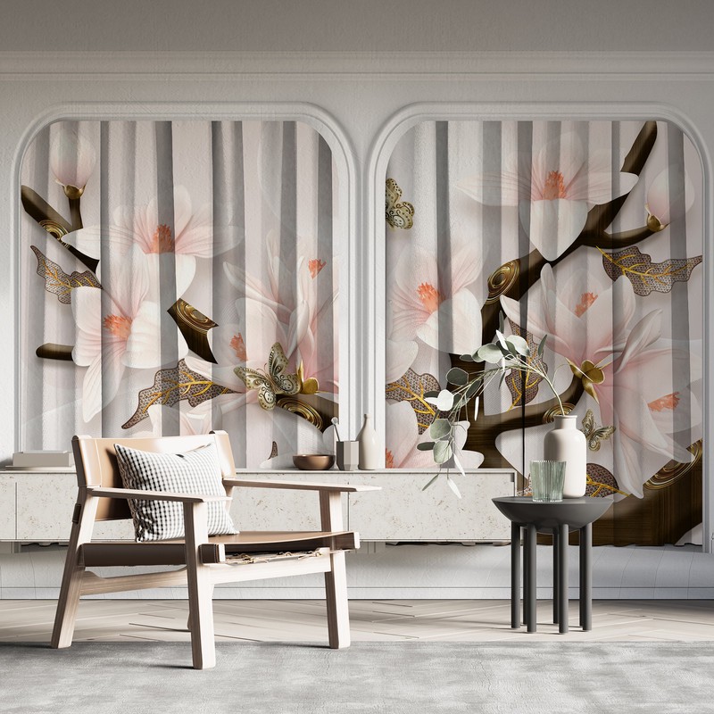 پرده مدل b109 سایز 280x140 سانتی متر